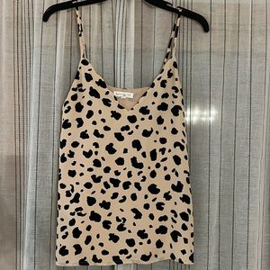 Cheetah Print Tank, size: S